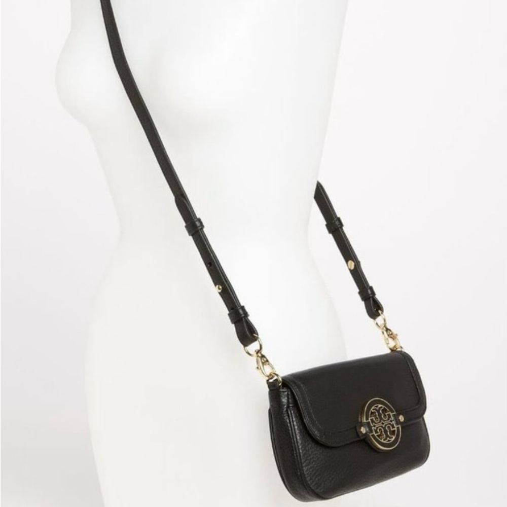 Tory Burch Amanda Mini Crossbody - Black - Picture 10 of 10
